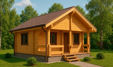 Дома из профилированного бруса